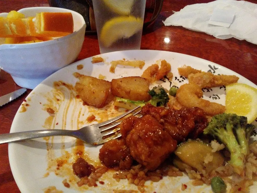 Chicken and Shrimp and Vegetables